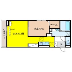 D-ROOM茜部中島の物件間取画像